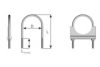 DINEX 90084 Clamp, exhaust system